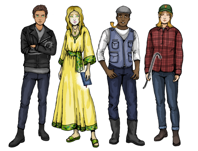 Kernels of Mystery character art