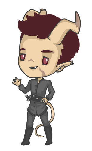 Vale the Tiefling Rogue Vale the Tiefling Rogue